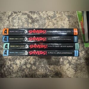 Harper Shivers! Series with Bold Red and Black Spines